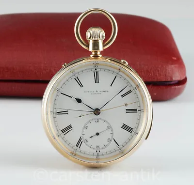 Nicole Nielsen & Co London Split Second Chronograph Minute Repeater 1884 Chrono • $21800