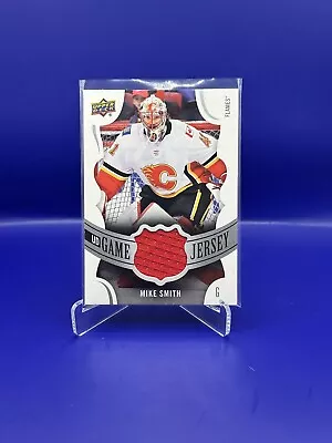 2018-19 Upper Deck Mike Smith Calgary Flames Game Jersey Relic Swatch #GJ-SM • $3.99