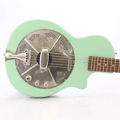 National Reso-phonic Resolectric Res-o-tone Seafoam Green Dobro Guitar #50496 • $2049