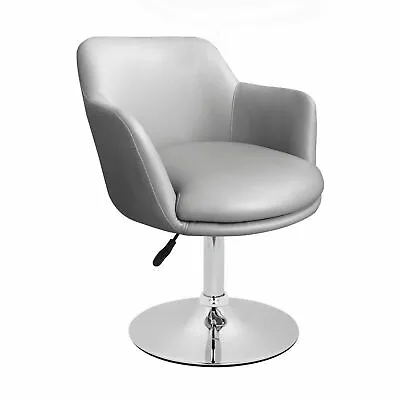  Turin  Padded Leather Style Barber Chair Beauty Hairdresser Salon  Grey • £69.95