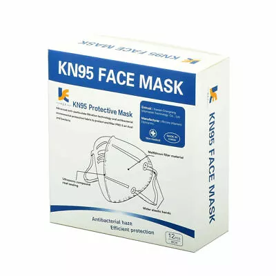 12/Pack KN95 Face Mask Mouth Cover PM2.5 Breathable Respirator K N95 Nano Mask • $29.99