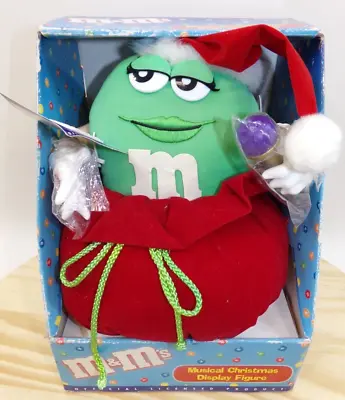 Vintage Telco Motion-ette Musical Animated Christmas Display M&M Green Working • $35