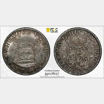 1741 MO MF Mexico 4 Reales PCGS XF Details. KM-94. VERY RARE VARIETY • $995