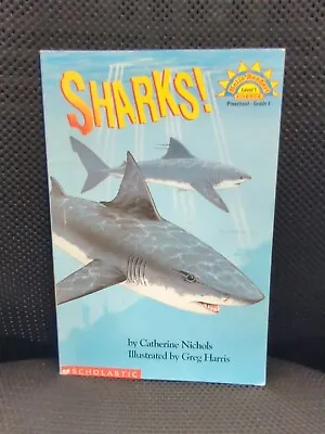 Sharks! Hello Reader Science Lev 1 By Catherine Nichols Paperback 2002 • $4.95