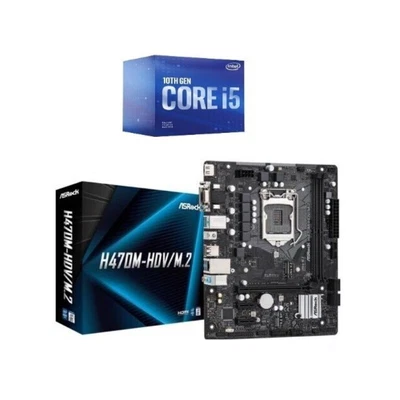 £188 • Buy Intel Core I5-10400F CPU    Asrock H470M-HDV/M.2   MOTHERBOARD  CPU  BUNDLE