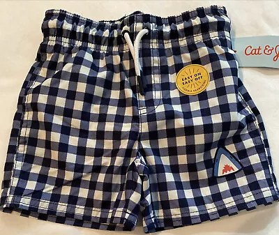 NWT Cat & Jack Baby Boy Swim Trunks Size 18 Months • $9