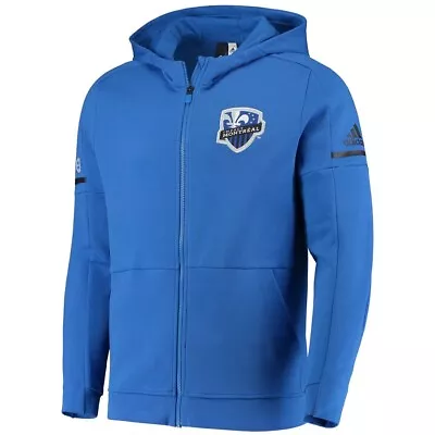 Adidas MLS Montreal Impact Travel Jacket Blue DL8703  • $40