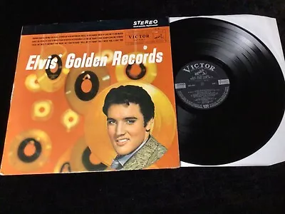 Elvis Presley Lp Shp-5067 Golden Records Japan Victor Stereo Super Record 1962 • $20.50