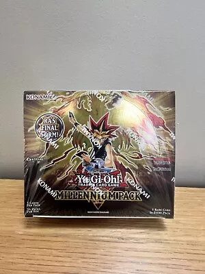 Yugioh Millennium Pack 1st Edition Booster Box 36 Packs New​ RARE • £170