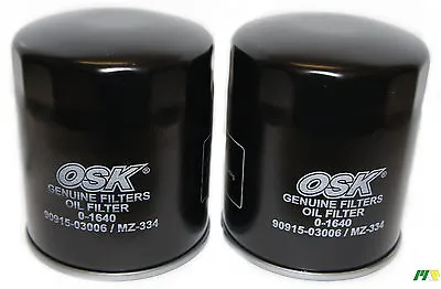 2 Units OSK Oil Filter Suit Z334 For Ford Courier Mazda B2500 • $49.99