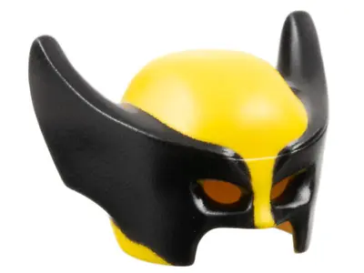 LEGO Black Winged Battle Helmet Wolverine Mask Weapon X-men Super Hero Marvel • $15.58