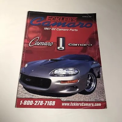 2007 Fall/Winter Eckler’s Camaro Parts Catalog 1967-2002 Magazine Car Auto Book • $49.99