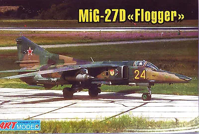 Mikoyan Mig-27m/d Flogger-j Ground Attack Aircraft Scale 1/72 Art Model 7216 • $48.99