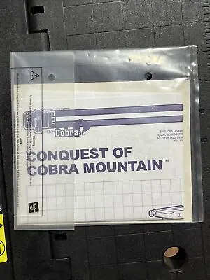 GI JOE SPY TROOPS CONQUEST OF COBRA MOUNTAIN W/ INSTRUCTIONS 2003 Sealed • $30