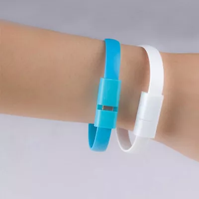 Bracelet Wrist Band USB Charging Charger Data Cable Cord For IPhone/Android • $1.57