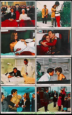 The Girl Who Couldnt Say No Lobby Card 11x14 Set Of 8  Virna Lisi 1968 • $30