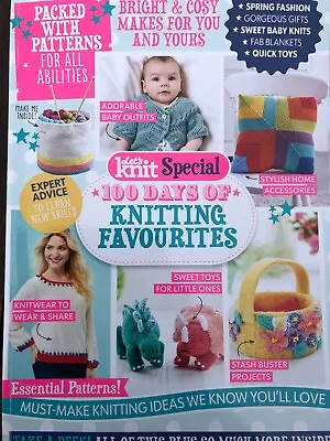 £3.50 • Buy Let's Knit Special 100 Days Of Knitting Toys, Easter Basket, Baby Items, Clothes