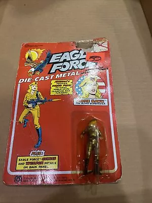 1981 Mego Corp. Eagle Force Goldie Hawk Diecast Action Figure /Hong Kong • $20