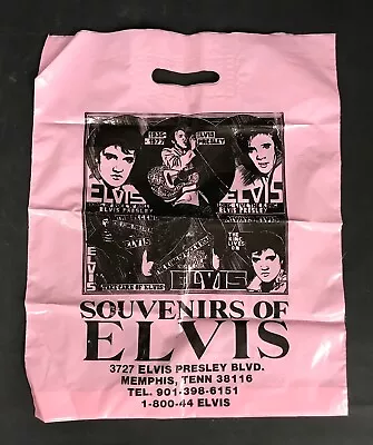 Elvis Presley  Souvenirs Of Elvis  Plastic Bag • $8