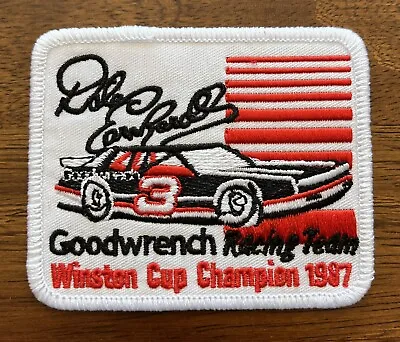 Vintage Style Nascar Racing Hat Iron Patch Dale Earnhardt Sr. Goodwrench Chevy • $8.99