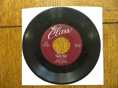 Bobby Day & The Satellites – Little Bitty Pretty One 1957 Class 211 7  Single • $6.80
