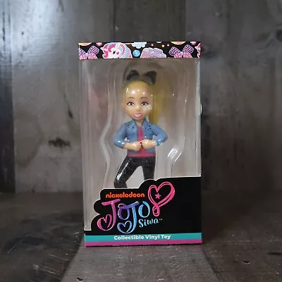 JoJo Siwa NIB Acrylic Doll Sparkly Pants Blue Jacket Black Box Nickelodeon • $25.76