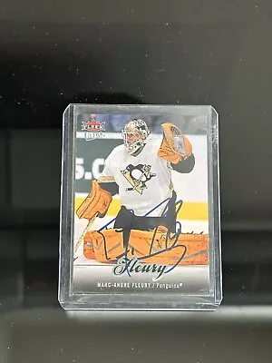 MARC-ANDRE FLEURY Autographed 2007 Fleer Ultra  IP AUTO SIGNED • $44.99