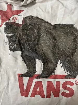 Vintage Vans Long Sleeve Top Bear Women’s  • £20