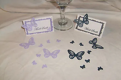 £5 • Buy 12 Personalised Wedding Table Name Cards Anniversary B/day Xmas Hen Christening