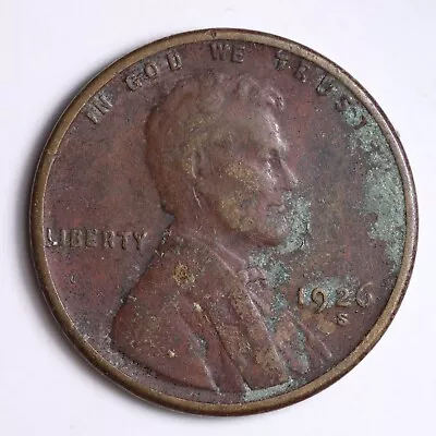 1926-S Lincoln Wheat Cent Penny B079 • $8.80