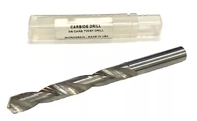 New Mill Monster USA 3/8  2FL Micrograin Carbide Twist Drill • $19.95