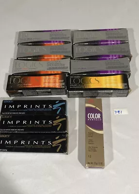 Lot Of 11+1 Logics Color DNA System Permanent Hair Color 2 Fl Oz  (791) • $44