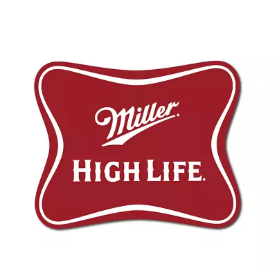 Miller High Life Vinyl Decal Car Window Laptop Vinyl Decal • $2.19