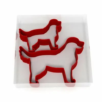 £3.49 • Buy Labrador Dog Cookie Cutter Set Of 2 Biscuit Dough Icing Pastry Shape Christmas