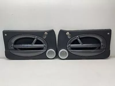 Mini Cooper Door Panels Black W/ Anthracite Trim HK 05-08 R50 R52 R53 403 • $279.89