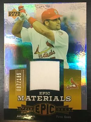 2006 Upper Deck Epic Materials Orange Baseball Assorted Singles U-pick • $8.52