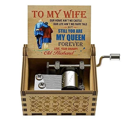 $13.35 • Buy Romantic Hand Crank Music Box You Are My Sunshine Gift For Wife/Girlfriend