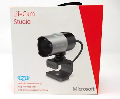Microsoft LifeCam Studio 1425 Web Cam USED With Original Packaging • $9.99