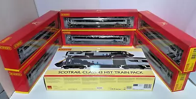 Hornby R3903 With *DCC TTS Sound+DCC Fitted* Class 43 HST Scotrail  + 6 Coaches • £519.95
