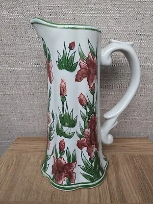 Tall Floral Flower/Water Jug • £6.99