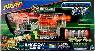 Nerf Modulus Ghost Ops System Shadow CS-6 Dart Blaster Kids Toy Gun              • $79.95