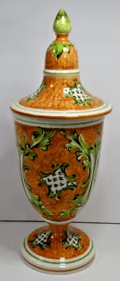 Made In Italy Urn Vase With Lid 14  • $24.98