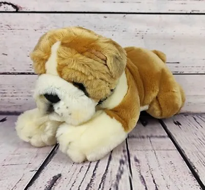 Keel Toys Butch The Bulldog 10 Soft Toy Plush With Name Tag Cuddly Teddy (Used) • £8.99