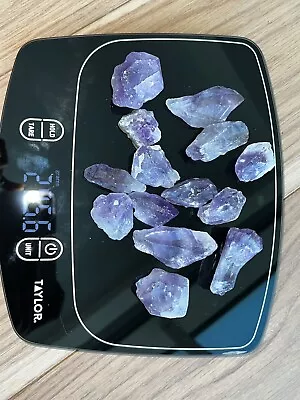 Amethyst Crystal Raw Healing Natural Real Gem From Brazil (1/2 Pound) • $13.99