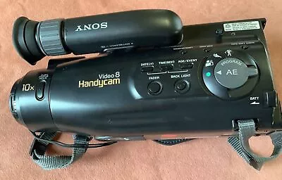 Vintage Sony Video Handycam Camera Recorder Needs Battery Or For Parts • $9.99