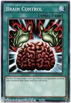 YGLD-ENA26 Brain Control 1st Edition Mint YuGiOh Card • £0.99