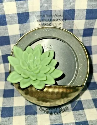 NEW Succulent Planter Scentportable CAR Visor Clip Bath & Body Works • $14