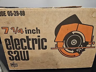 Vintage Kmart Circular Saw NIB • $75