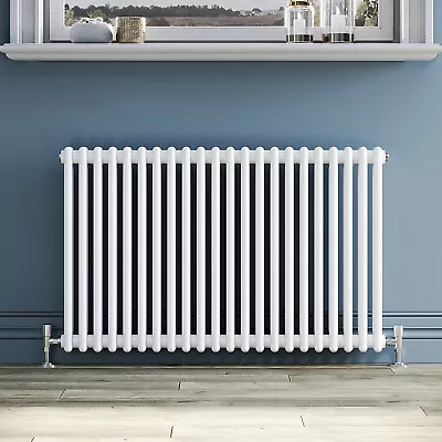 Traditional 2 3 Column Radiator Cast Iron Style Horizontal Vintage Rads 600 Mm • £86.99