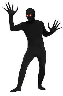 Fade Eye Shadow Demon Black Skin Suit Adult Costume • $44.99